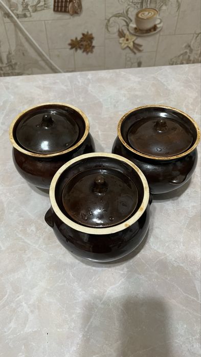 Горшки для запекания 3шт