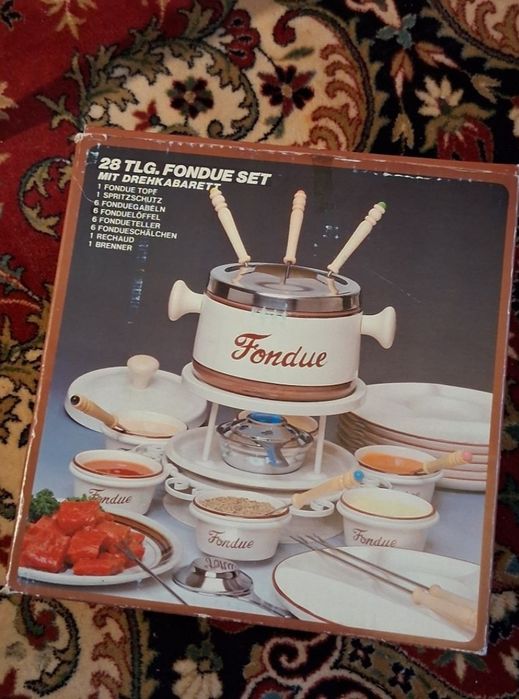 Set fondue de colecție.
