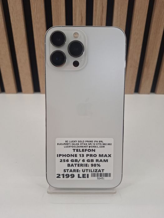 Iphone 13 Pro Max / 256GB / 98% BAT / #52451