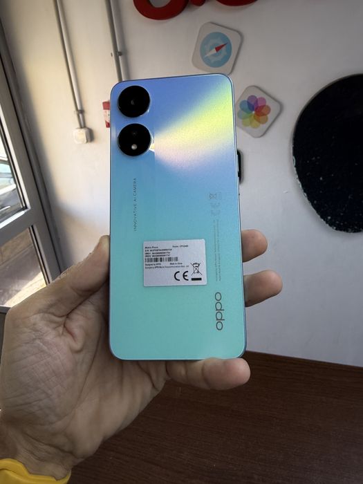 Vand Oppo A76 blue