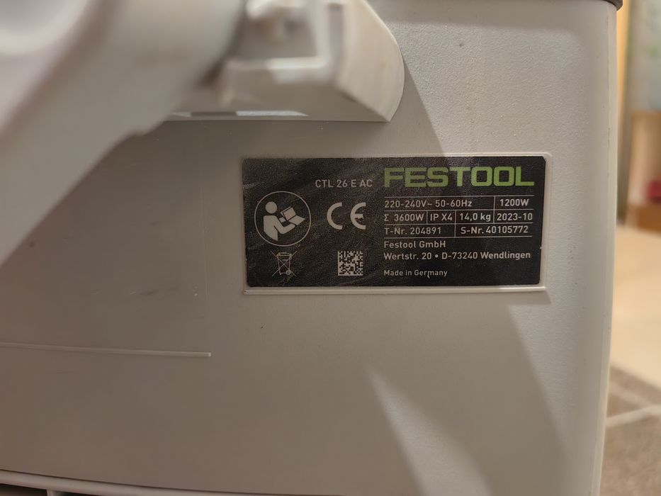 Прахосмукачка Festool CTL 26 E AC-Renofix