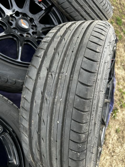 Vand jante jr11 r16 5x100/5x114,3 cu cauciucuri Vară Noi
