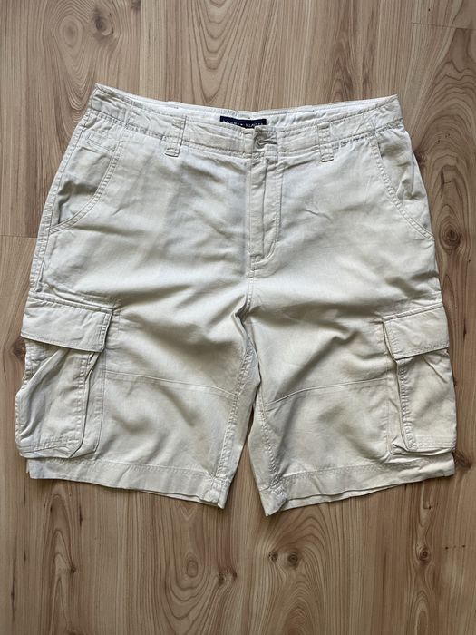 Tommy Hilfiger Cargo/мъжки къс ленен карго панталон W33