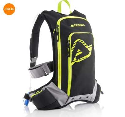 Rucsac apa Acerbis X Storm Black/ Fluo Yellow0022818