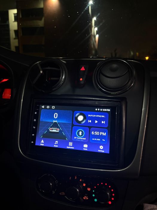 Sistem Audio complet Auto navigatie Android subwoofer Brutus st Alpine