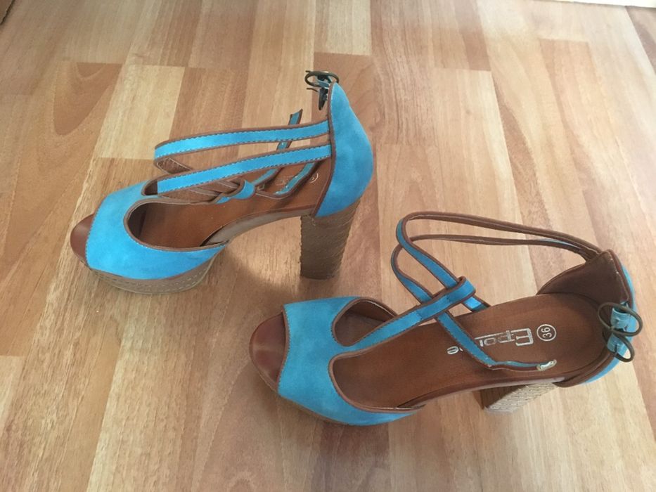 Sandale Eponge din piele
