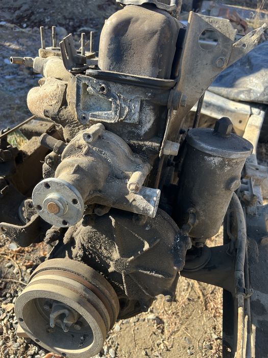 Продам передний мост, рама, диск, двигатель 24 уаз буханка