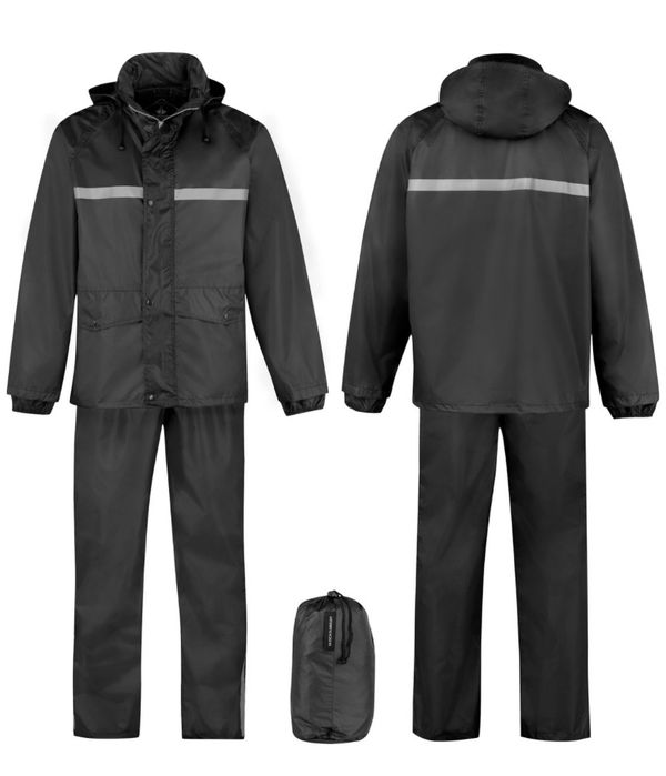 Set Pelerina Ploaie Geaca si Pantaloni L nou