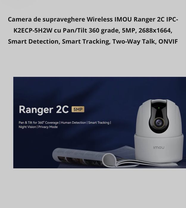 camera video supraveghere imou ranger 2c