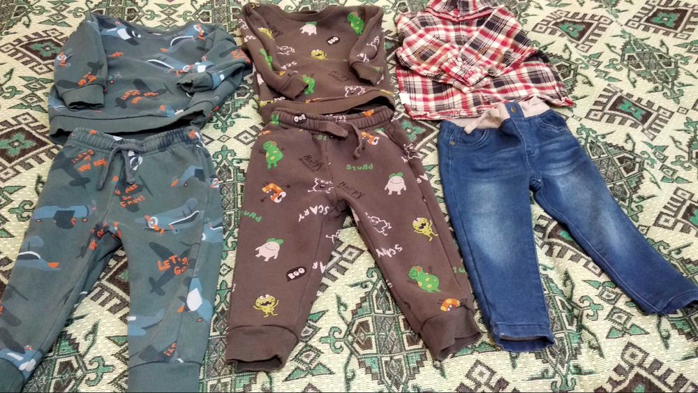 Детски дрехи и есенно-зимни якета за 2 годишно дете