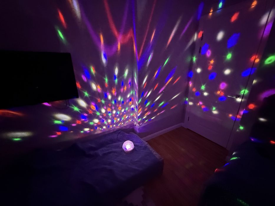 LED диско-шар / светомузыка с эффектом 360°