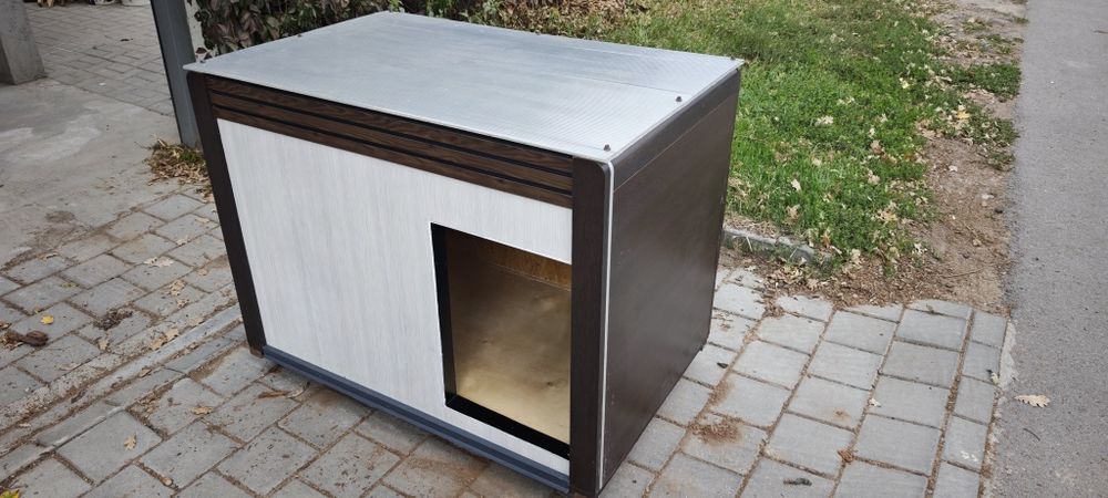 Будка утепленная для крупной собаки
