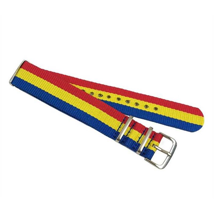 Curea NATO Material Textil - ROMANIA 18mm 20mm 22mm