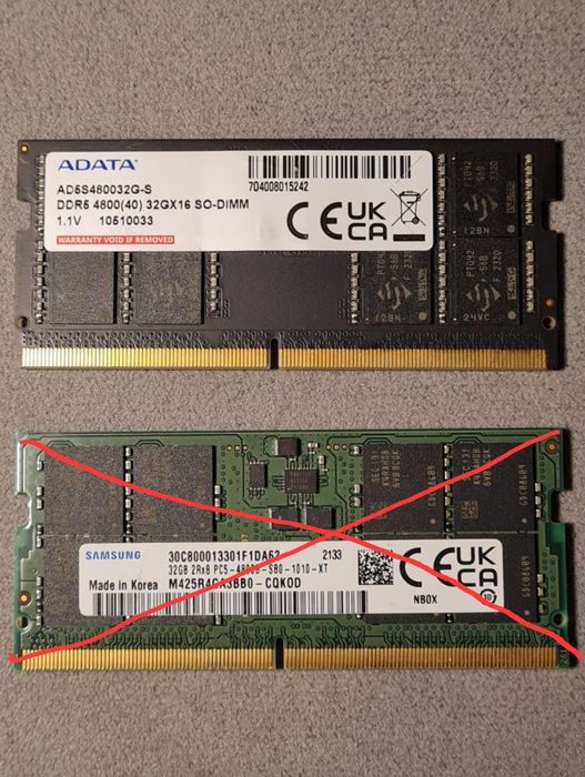 ddr5 sodimm 32gb 5600mhz second hand si noi de vanzare • Anunturi