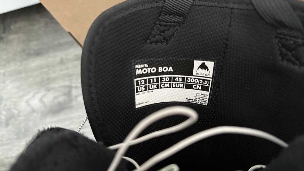 Boots Burton Moto Boa Marime 45