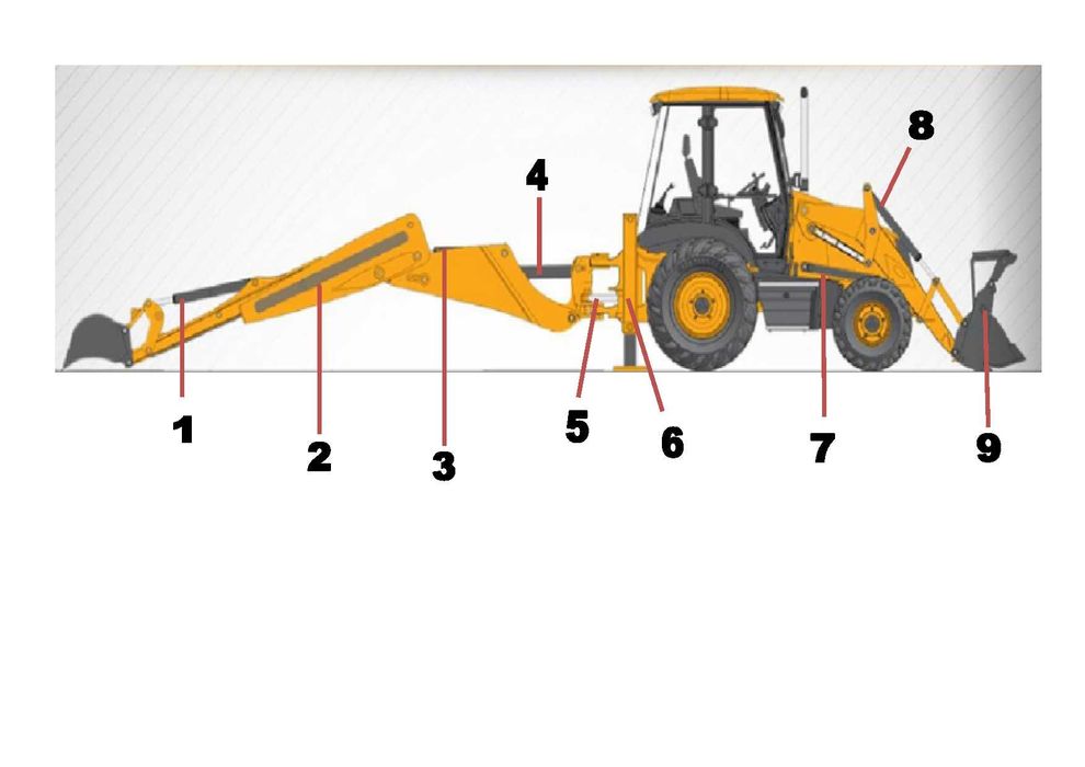 Ххидравлични  Цилиндри ЗА JCB  4cx  3cx