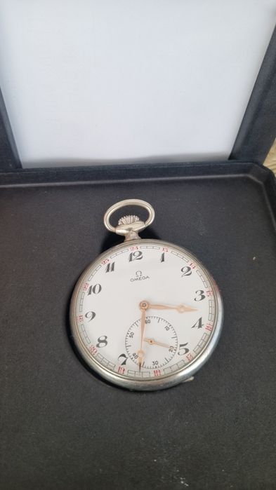 Vând ceas de buzunar Omega original, piesă vintage autentică, fabricat