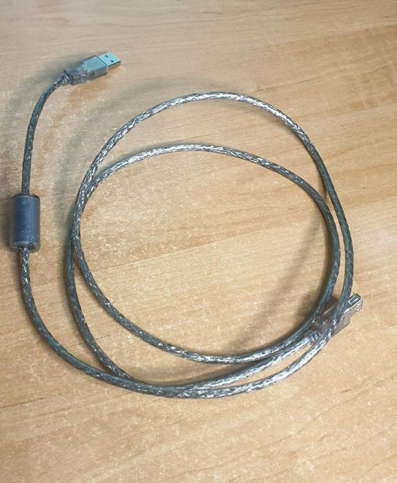 Кабель Monster USB 2.0 (F), USB 2.0 (M) серый