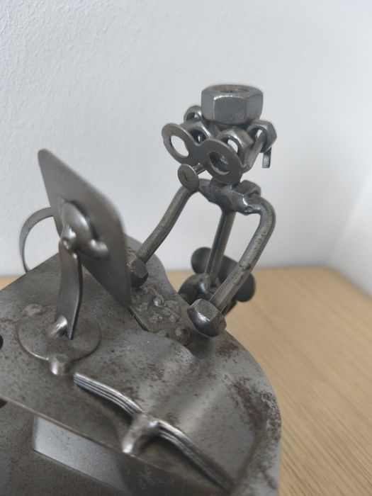 Decoratiune metalica handmade