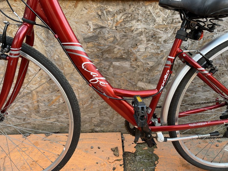 Bicicleta cadru de dama apollo cafe roti 28”