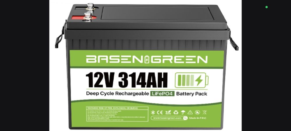 Vând acumulator nou  Basen&green 314 Ah