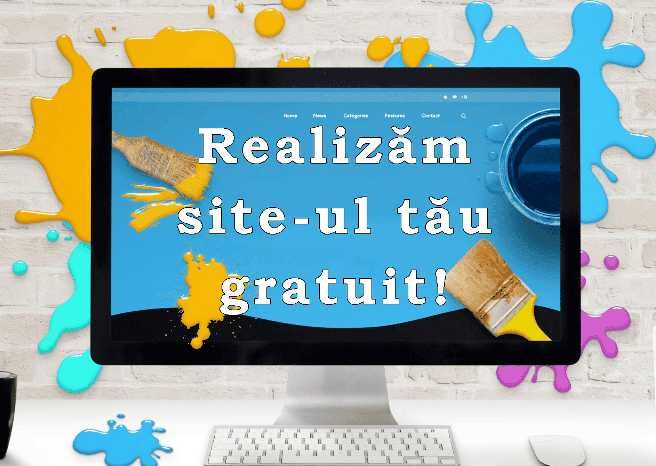 Creare GRATUITA de website sau magazin online cu aplicatie pe telefon