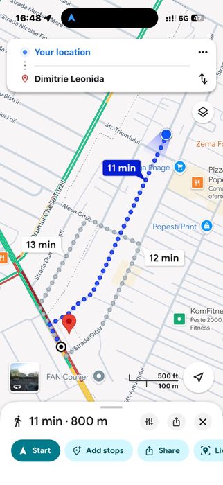 Garsoniera de inchiriat metrou Dimitrie Leonida, str. eclipsei