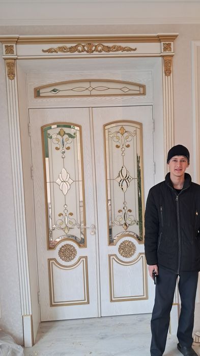 Установка межкомнатные дверей. Скрытые петли