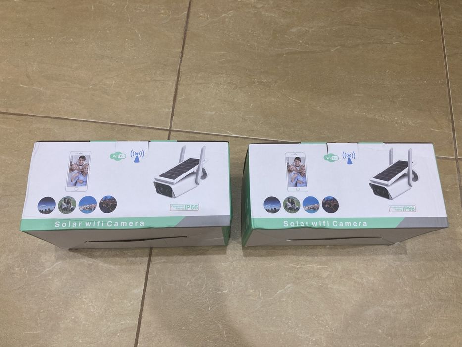 Соларна камера Напълно автономна Безжична WIFI  Нови с карта памет
