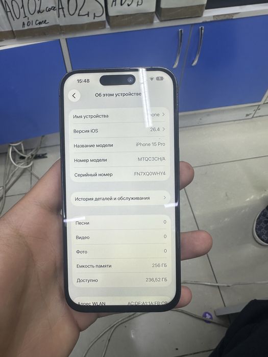 Iphone 15 pro 256gb
