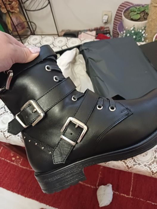 Есенни боти - кожа