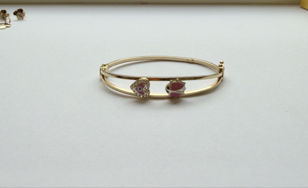 Vand aur nou 14k btratara fixa copii 5,08grame ( 500 lei pe gram)