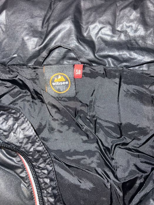 Мъжко черно зимно яке 8848 attitude с естествен пух и пера