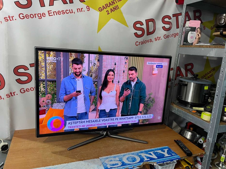 Televizor LED Triplu Tuner 3D SamsungUE40ES6565/102 cm Garantie 2ani