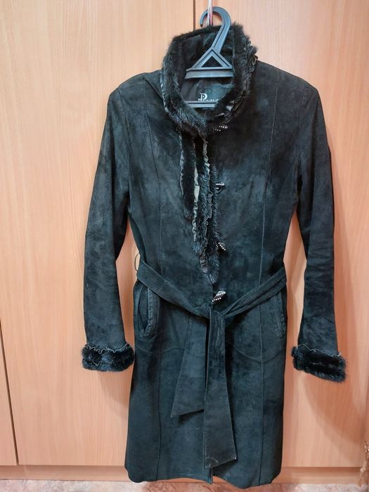 Продам плащ!Пальто!Замшевый плащ!