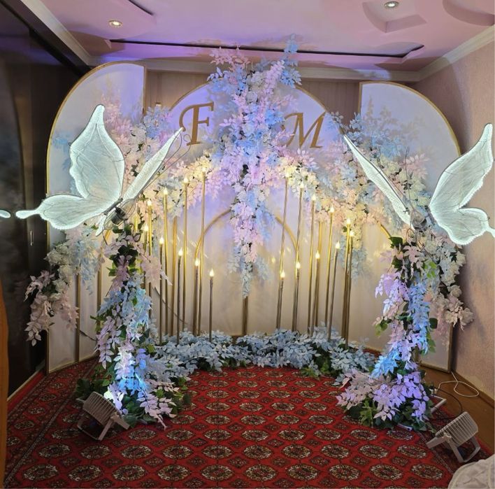 Оформления свадеб, Ofarmleniya xizmati, afarmleniya tadbirlar uchun