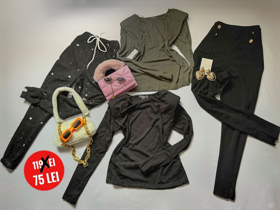 Set de 4 haine la doar 75 de lei