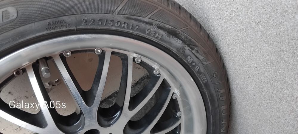 4 бр. Джанти и зимни гуми DUNLOP 225/50 R17 94H TL SP Winter Sport 4D