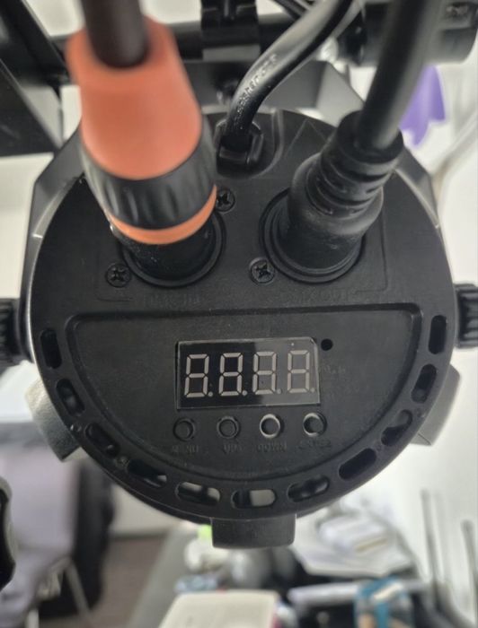 Set 4 Lumini Eurolite LED Party TCL Spot + Controller Dmx Audibax