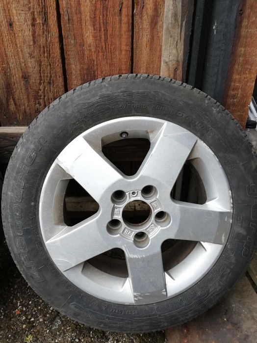 Set jante de aliaj cu anvelope