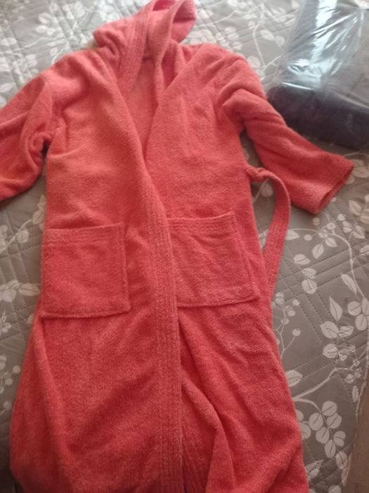 Дамски розов халат