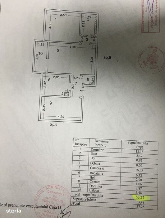 Apartament 3 camere Tig 1