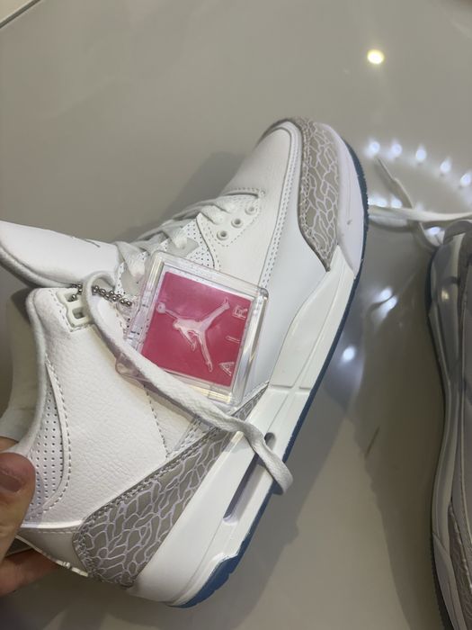 Adidasi Jordan 3 albi pure money marimea 42