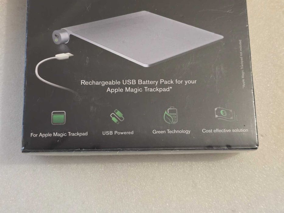 Baterie externa reincarcabila USB Mobee The Power Bar pentru Apple Magic Trackpad, Aluminiu