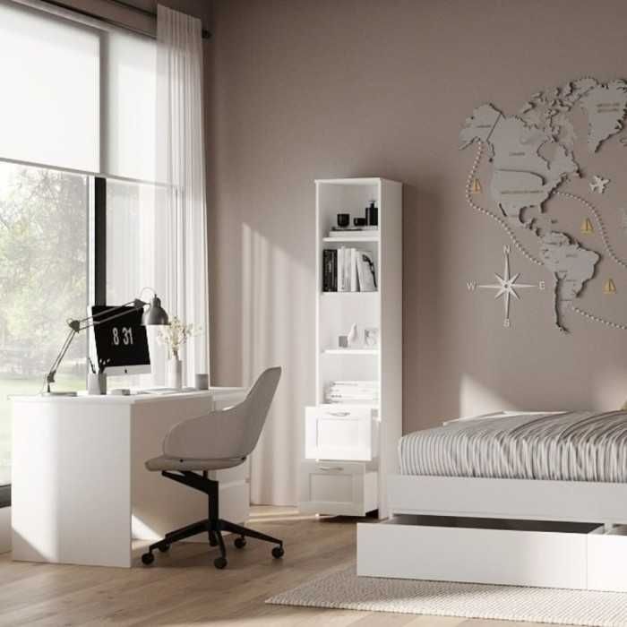 Стеллаж СИРИУС с 2 ящиками для хранения книг и аксессуаров . Беларусь