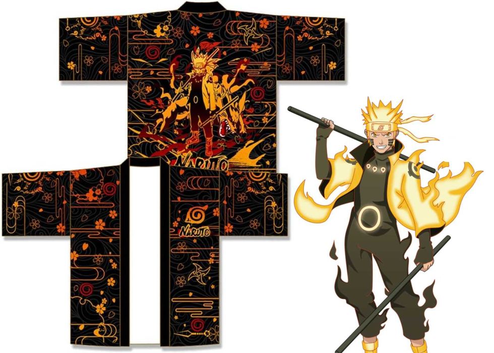 Рубашка Хаори на лето для женщин и мужчин