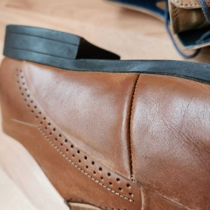 Pantofi piele DANIEL HECHTER Paris - barbati 44