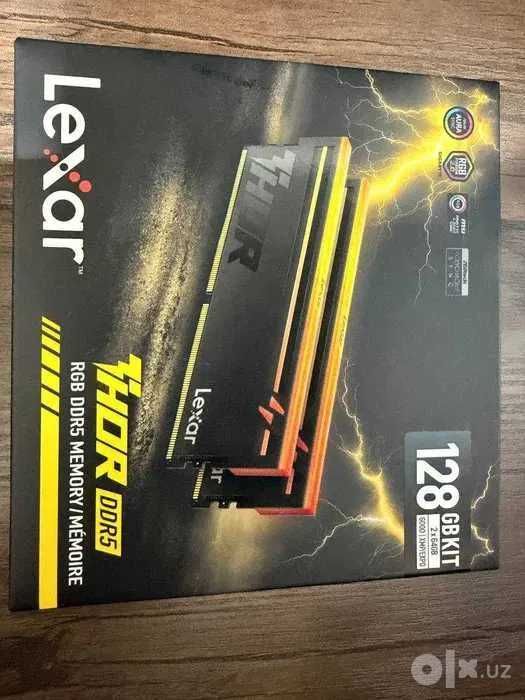 Оперативная память Lexar Thor RGB DDR5 128gb 64x2 6000Mhz
