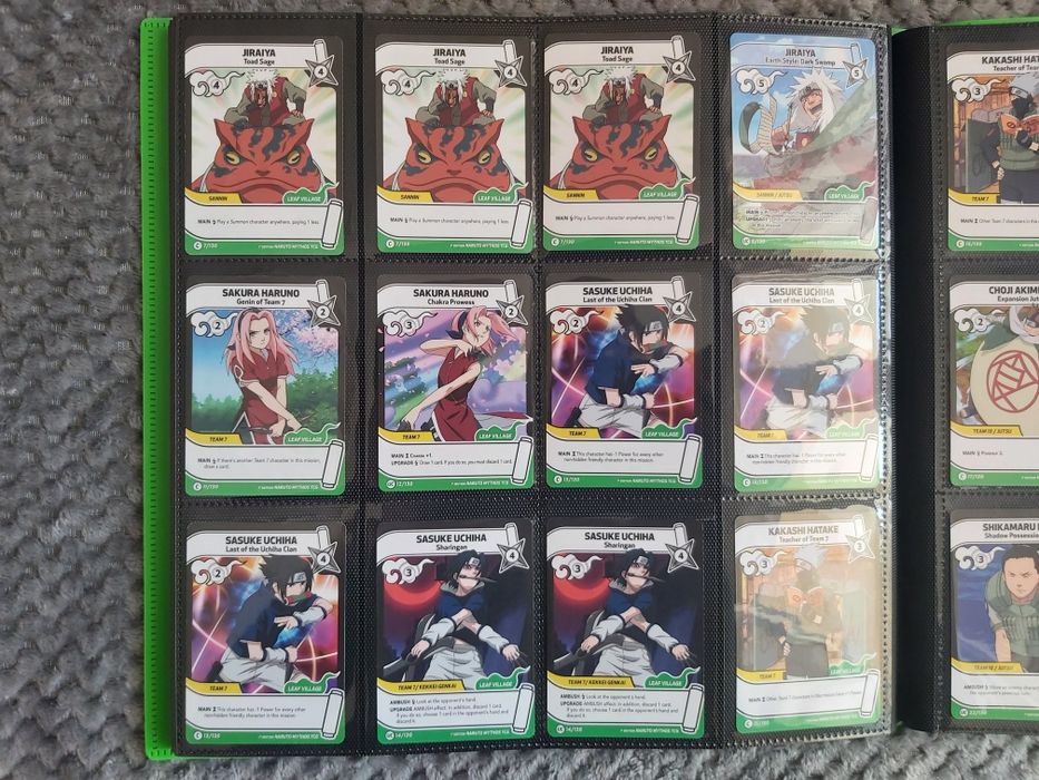 Naruto Mythos TCG карти
