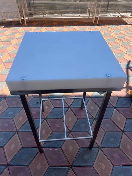 Butuc transare inox cu blat polietilena